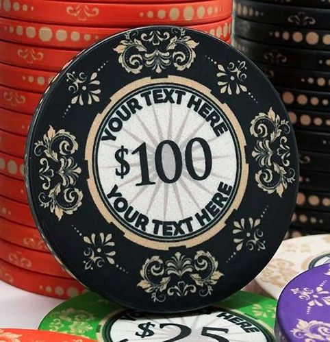 Professional Custom Cheap gambling games logo casino ceramic poker chips  manufacturers