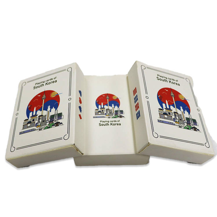 Customized Tunisia Playing Cards High Quality Playing Card Packaging Box Manufacturers