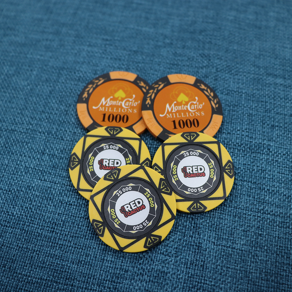 Custom Poker Chips Logo Set Box Ceramic Casino Clay 1000 Maker Poker Chips Set 500 Chips Aluminum Box