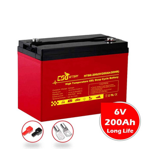 CSBattery low self discharge rate  Battery 6V 200Ah  for  powered toy HTB6-200 Alex