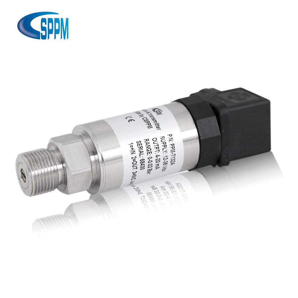 Industrial Digital Hydraulic Pressure Range 0-0.2Bar Air Pressure Sensor Transmitter Transducer