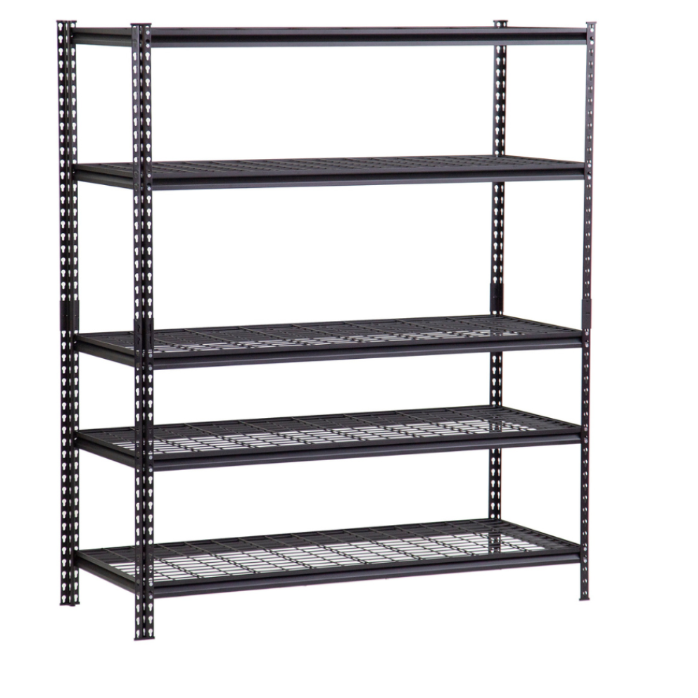 Boltless Rack Shelves Mesh Wire For Mechanic Garage Durable Warehouse Racks Boltless Racking Shelving Light Duty Heavy Duty