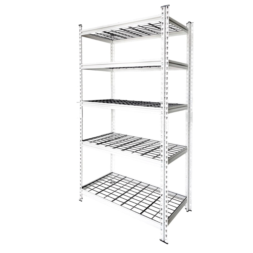 Wholesale Shelves 5 Tier Shelf Boltless Shelving Storage For Mechanic Garage Workshop Racks Shelving Units Steel Storage Shelf