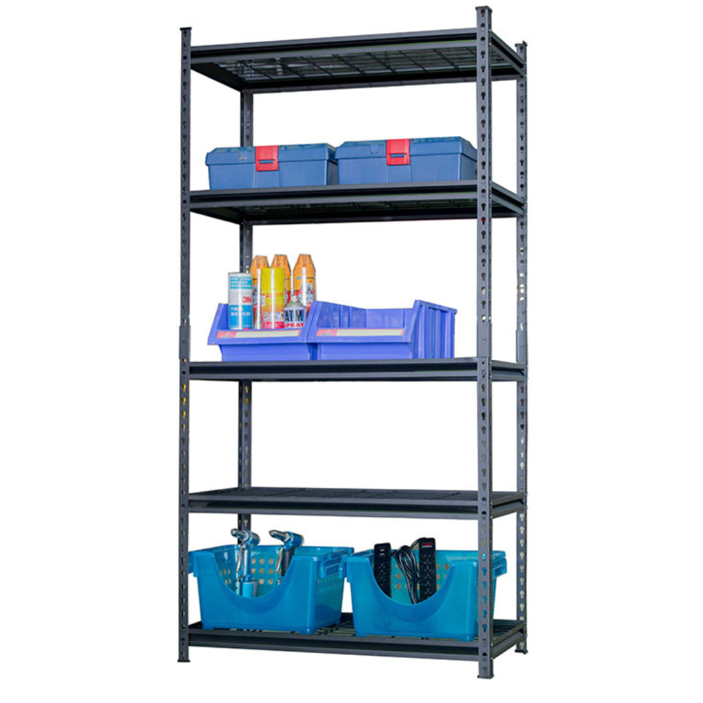 Rack Shelves 5 Tier 91 cm Shelf Boltless Shelving Storage For Mechanic Garage Racks Shelving Units Warehouse Steel Storage