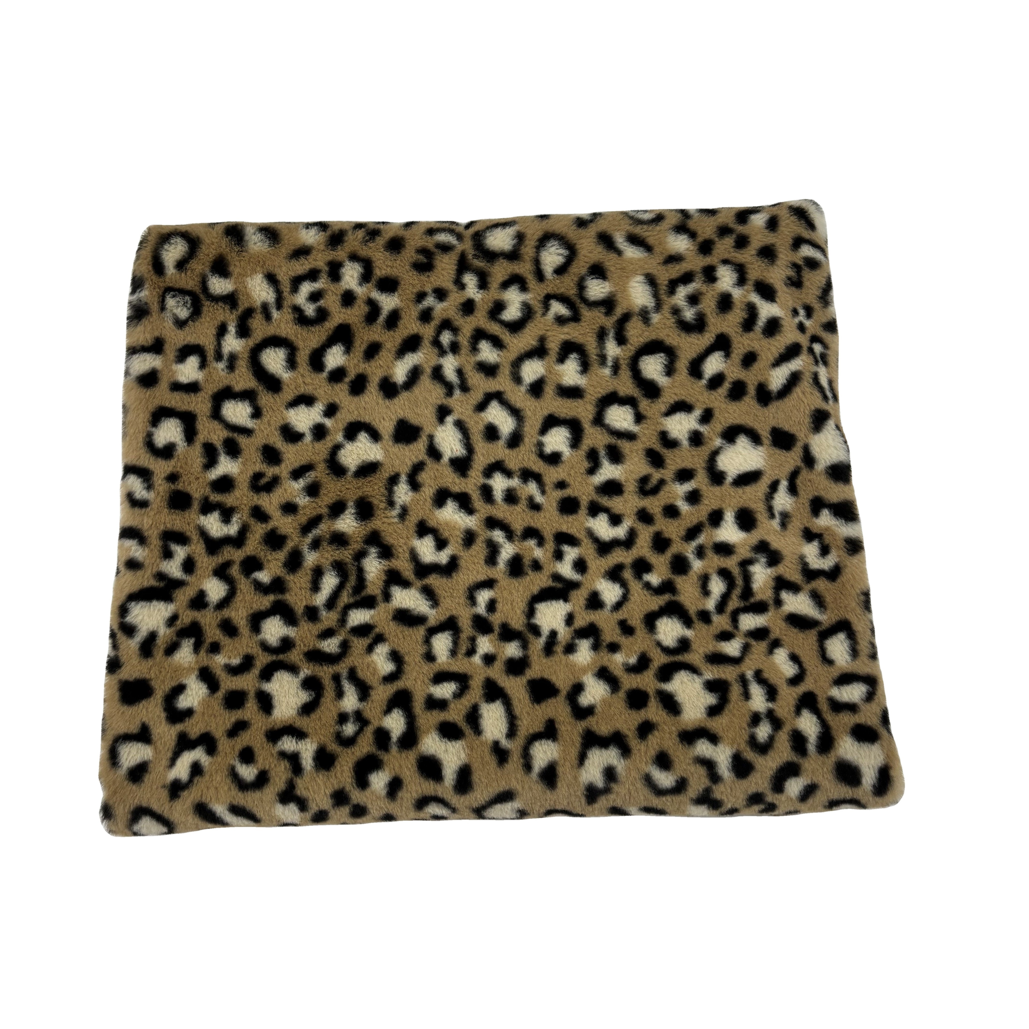 Manufacturers hot sell Leopard dot printing Rabbit Faux Fur Plush Fabric For Toy costume