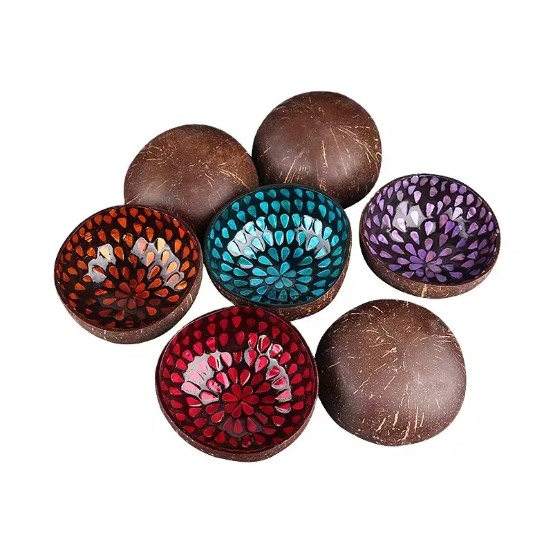 Decorations Tableware Coconut Shell Wine Cup Coconut Bowl Cup