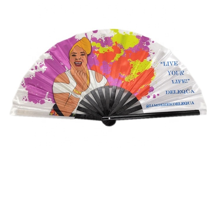 large chinese kung fu tai chi event hand fan