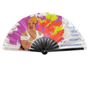 large chinese kung fu tai chi event hand fan