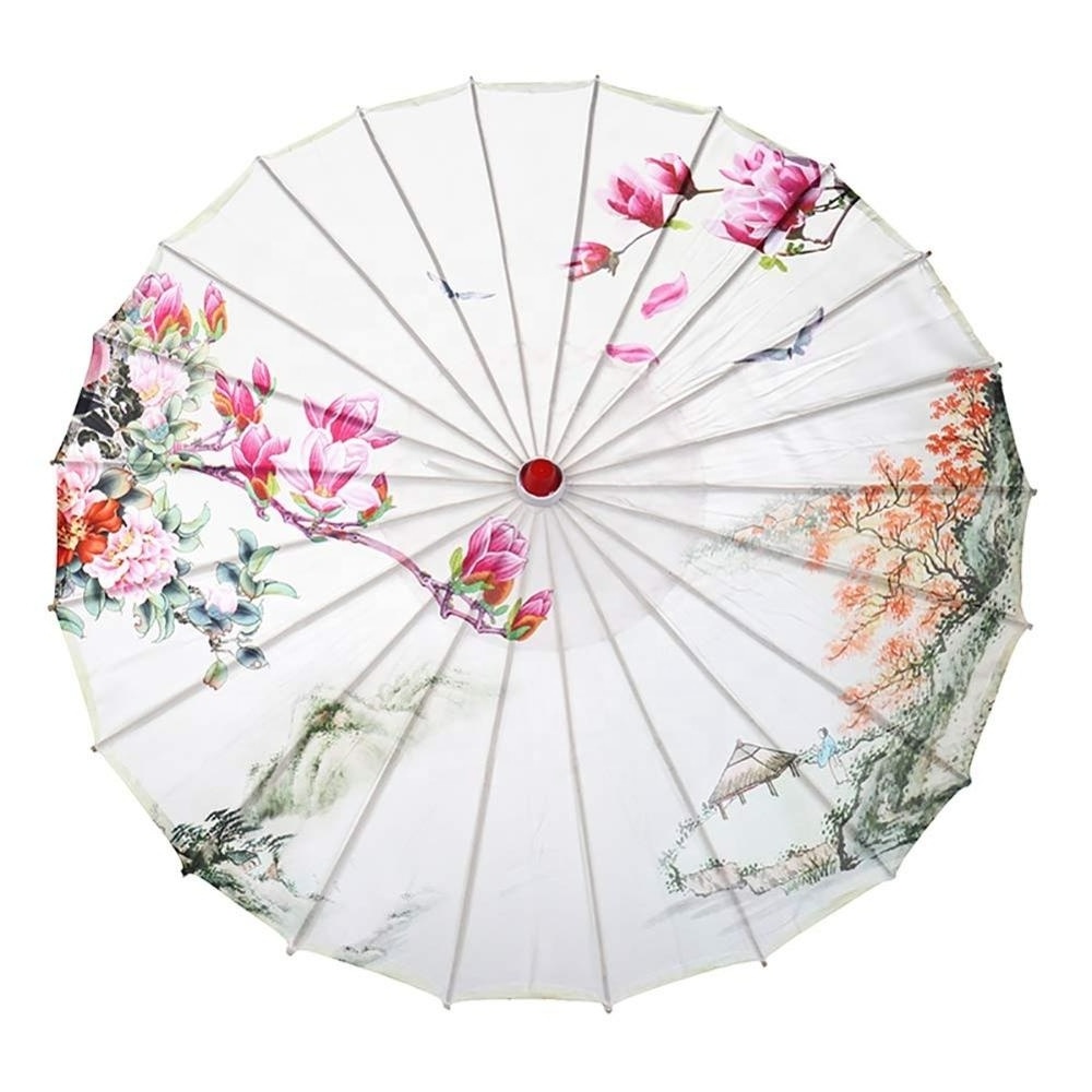 for Beach Theme Birthday Party Ruffled Flower Mini Paper Umbrellas