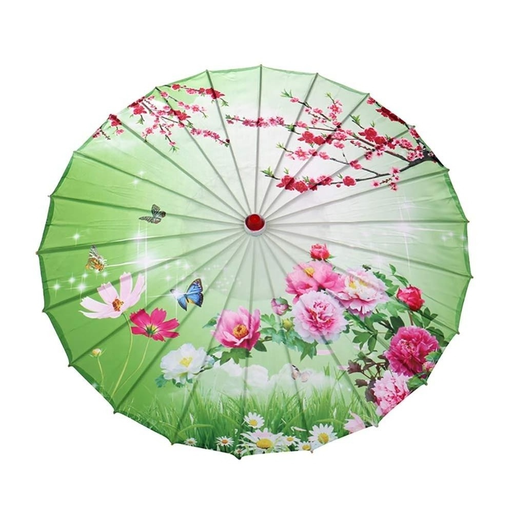 for Beach Theme Birthday Party Ruffled Flower Mini Paper Umbrellas