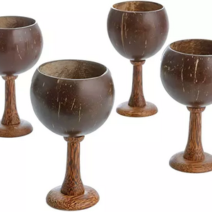 Decorations Tableware Coconut Shell Wine Cup Coconut Bowl Cup