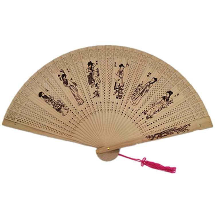 Wedding Favors Gifts Custom Spanish Wooden Sticks Personalized Hand Fans for Guests