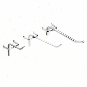 For Supermarket Shelf Accessory RH-PH01S-5.5 Metal Pegboard Hook