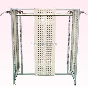 RH-GR-SS5 1200*600*1350mm  garments display stand  Single Side Cloth Display Rack