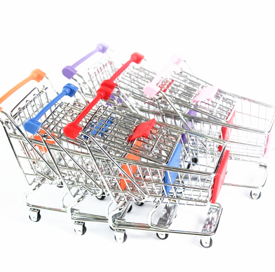 RH-SX01 Online Retail Desktop Mini Shopping Cart