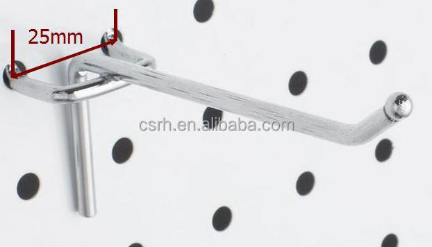 RH-P-S01 Supplier of Pegboard Hook  Metal Shelf Hanging Display Hook