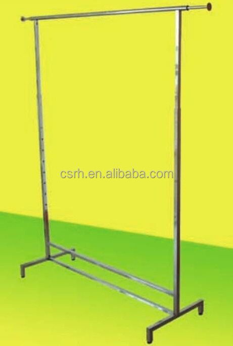 RH-GR-S4 1200*450*1800mm Single Rail commercial garment rack