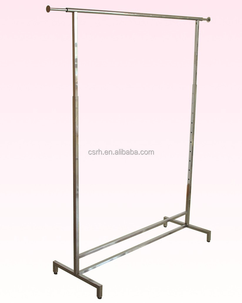 RH-GR-S4 1200*450*1800mm Single Rail commercial garment rack