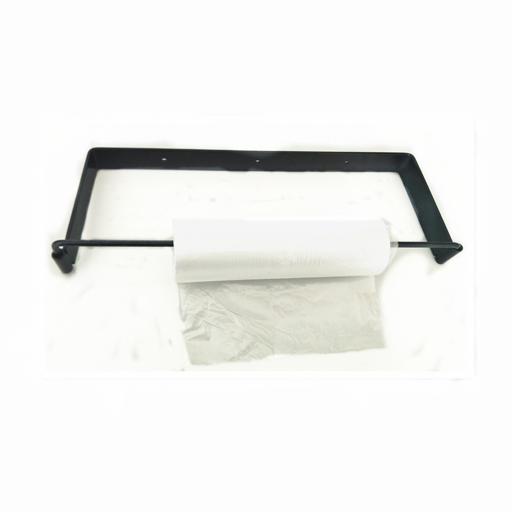 RH-RBD-SU   320*135*50mm  Supermarket metal display stands dispenser plastic bag roll holder