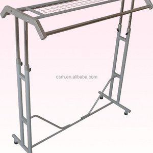 RH-GR-D1 1200*450*1400mm Double Rails Garment Display Rack