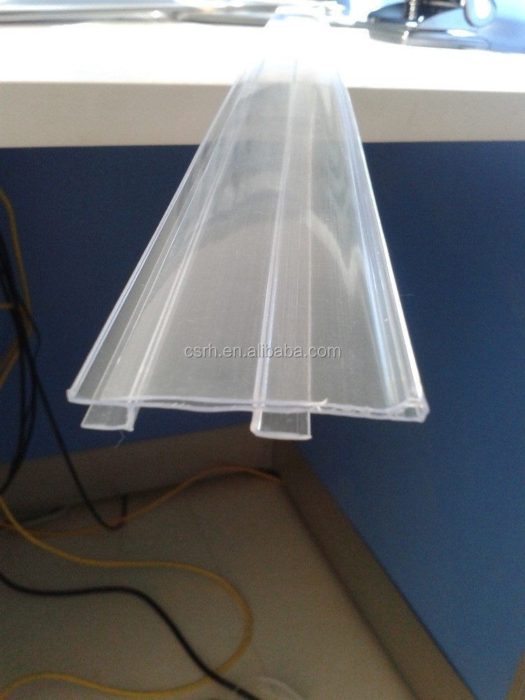 PVC Price Holder Supermarket Shelf Label Holder