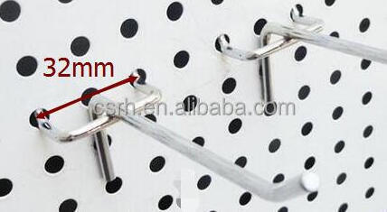 RH-P-S01 Supplier of Pegboard Hook  Metal Shelf Hanging Display Hook