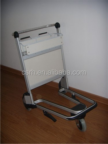 Aluminum Airport Baggage Cart RH-J02-2 Airport Trolleys and Carts