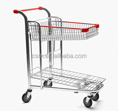 New Hot High Quality Heavy Duty Logistics Cart Cargo Trolley Warehouse Cart