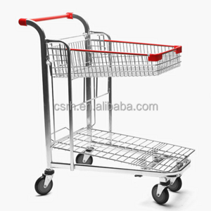 New Hot High Quality Heavy Duty Logistics Cart Cargo Trolley Warehouse Cart