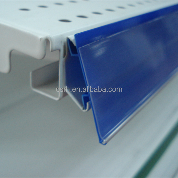 PVC Price Holder Supermarket Shelf Label Holder