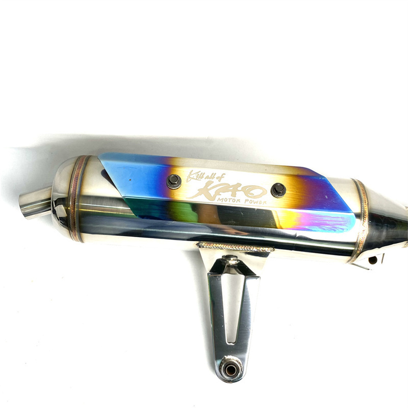 Hot Sale ODM KAO Stainless Steel Motorcycle Racing Muffler for Cygnus 4and5  Bwsr