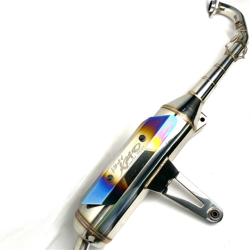 Hot Sale ODM KAO Stainless Steel Motorcycle Racing Muffler for Cygnus 4and5  Bwsr