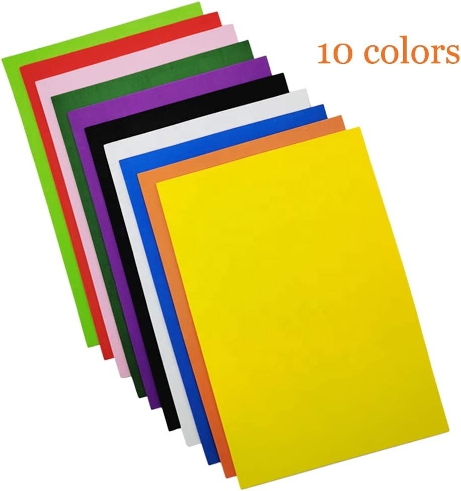 whosale high quality craft fluorescent eva sheet foam