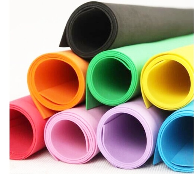 eco friendly china waterproof roll of eva foam,soft 2mm foamy material fomi recycled EVA foam