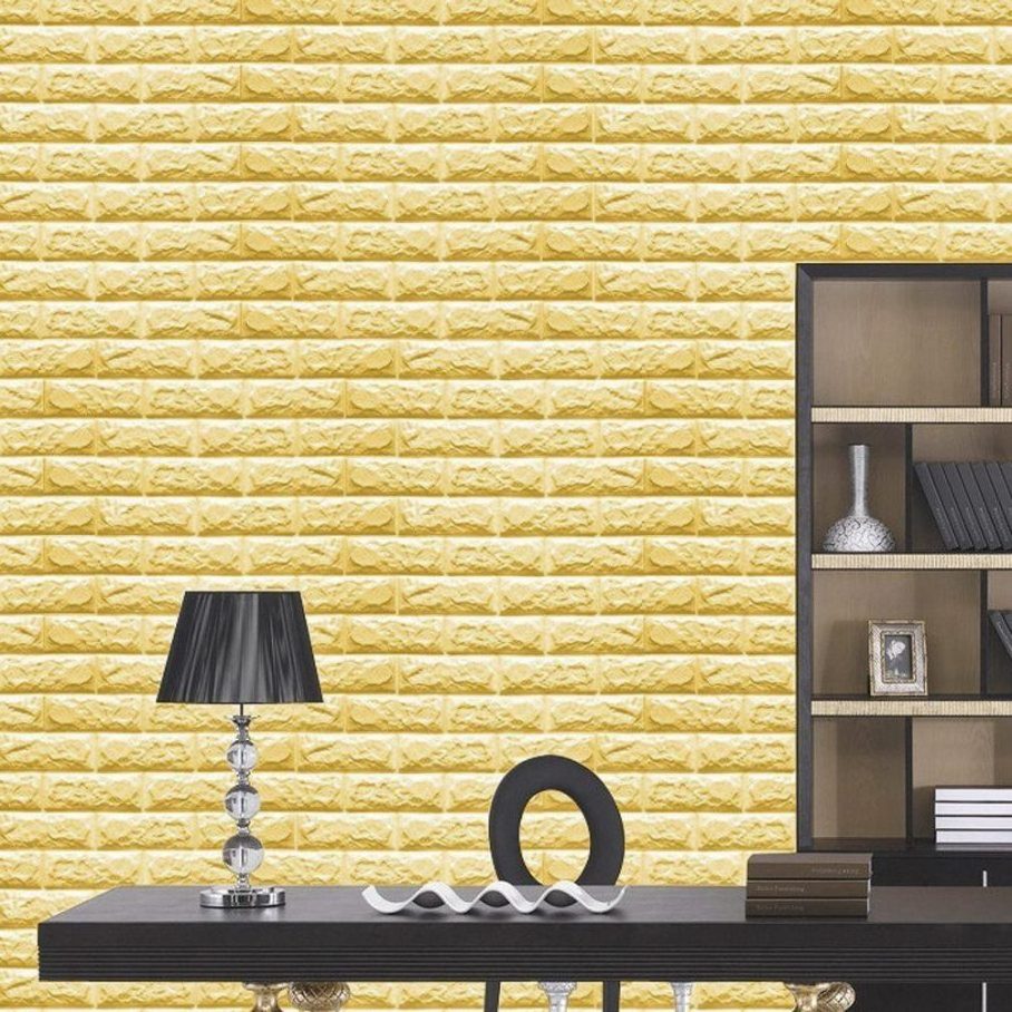 Brick design 70*77cm  XPE foam wallpaper self adhesive 3D wall sticker wall panels