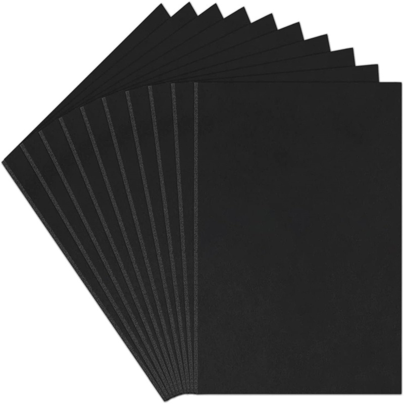 Black Foam Board 1/8 Inch Thick Black Core Mat Backing foam Board for Presentations, Signboards, Arts