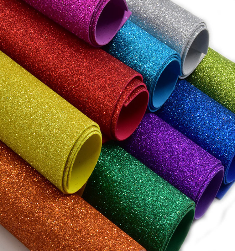 50X70cm Large Glitter EVA  Foam Sheets  Craft EVA foam