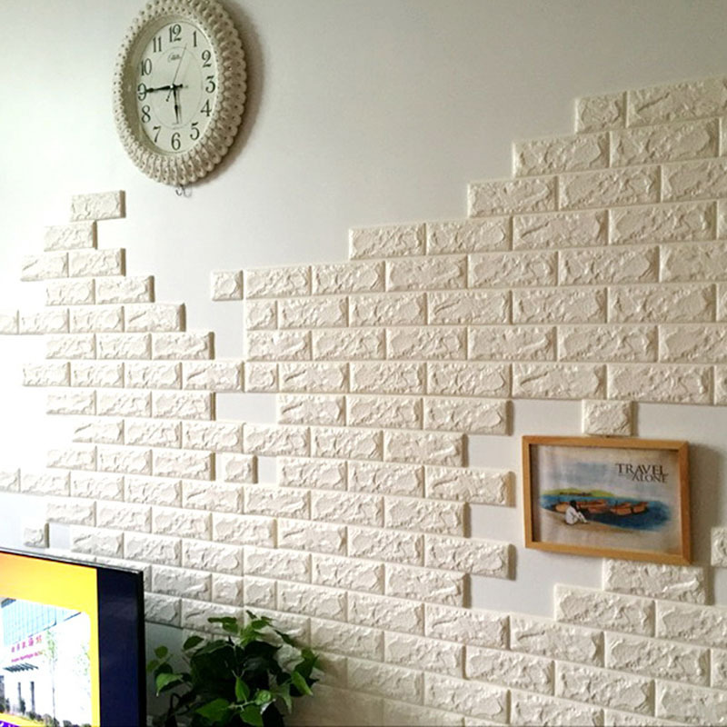 Best Selling 3D foam brick Wall Paper Modern Home Wallpaper 3D wall sticker