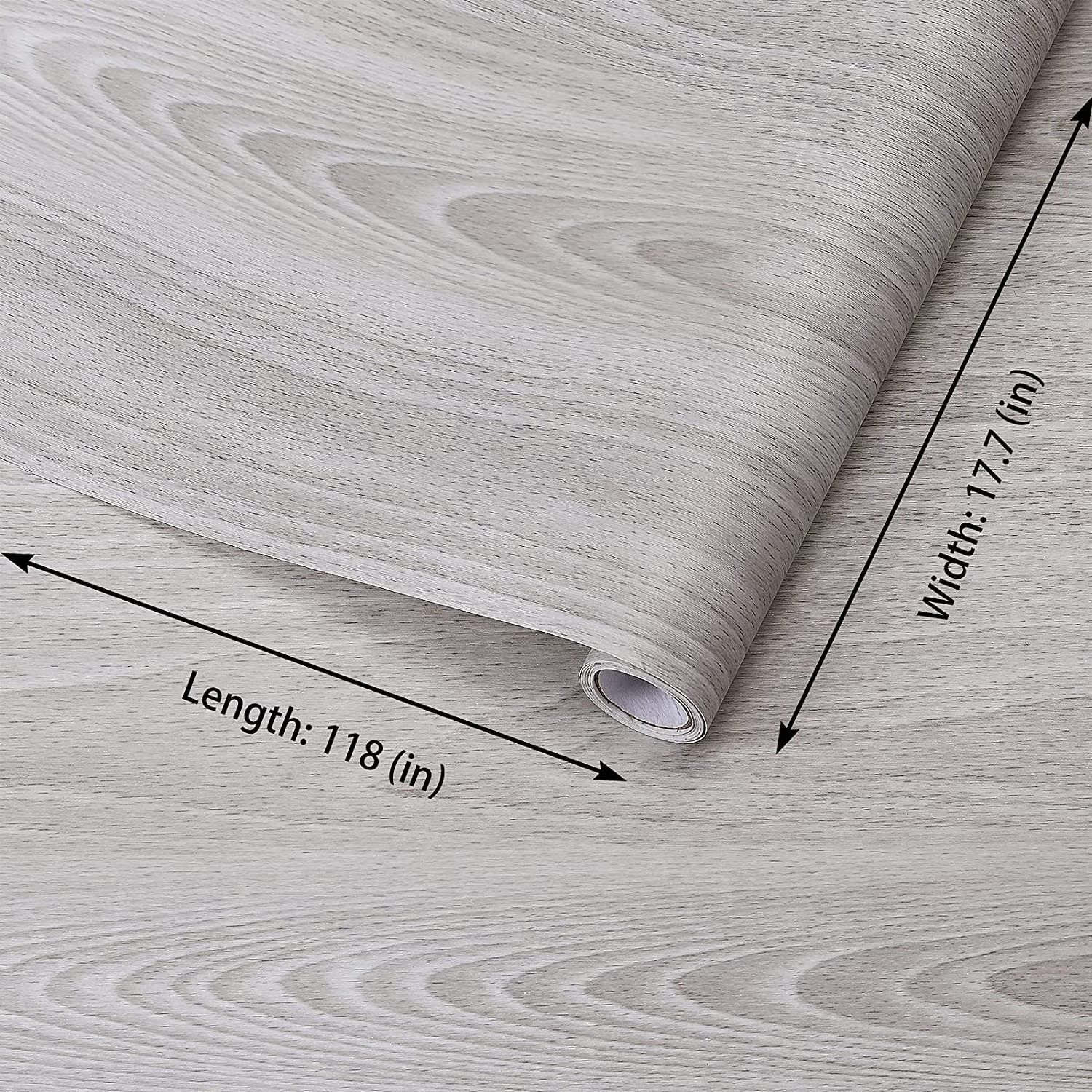 PVC Self Adhesive Wood Wall Peel and Stick Paper Kitchen Peel and Wallpaper for decoration