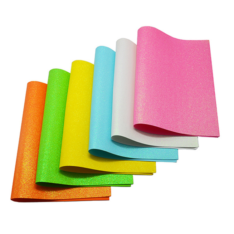 Customized EVA sheet,multicolor EVA foam flower,bulk normal art craft foamy