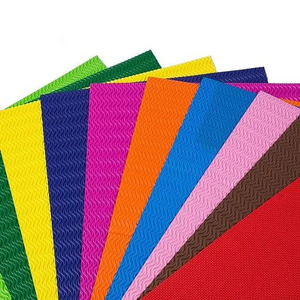 Embossing 2mm Thickness 3d Colorful Goma EVA Paper EVA Foam Embossed Sheets