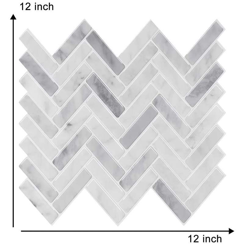 Wholesale Peel and Stick Backsplash Tiles for Kitchen,Self Adhesive PU tile Sticker Stick on Tiles