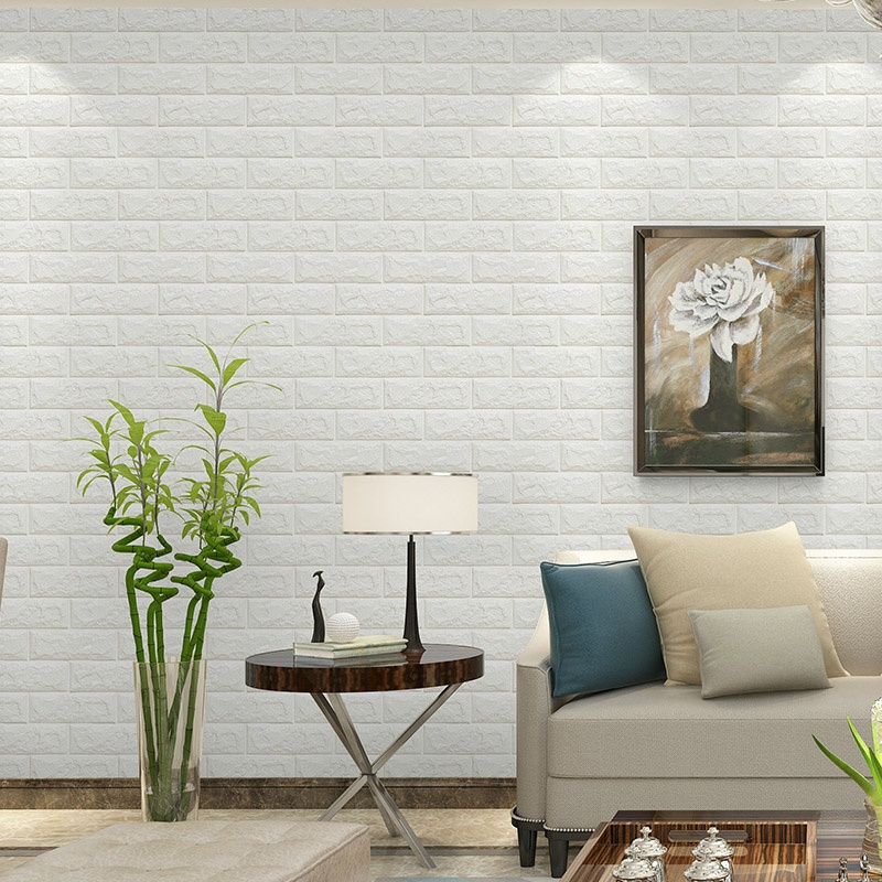 Best Selling 3D foam brick Wall Paper Modern Home Wallpaper 3D wall sticker