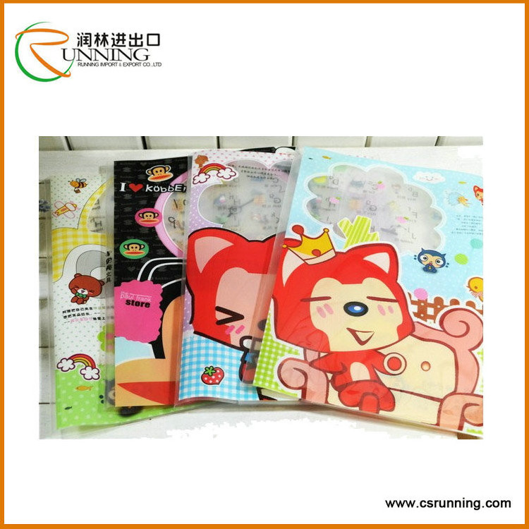 A4 0.18mm Free Samples PVC binding book cover For School