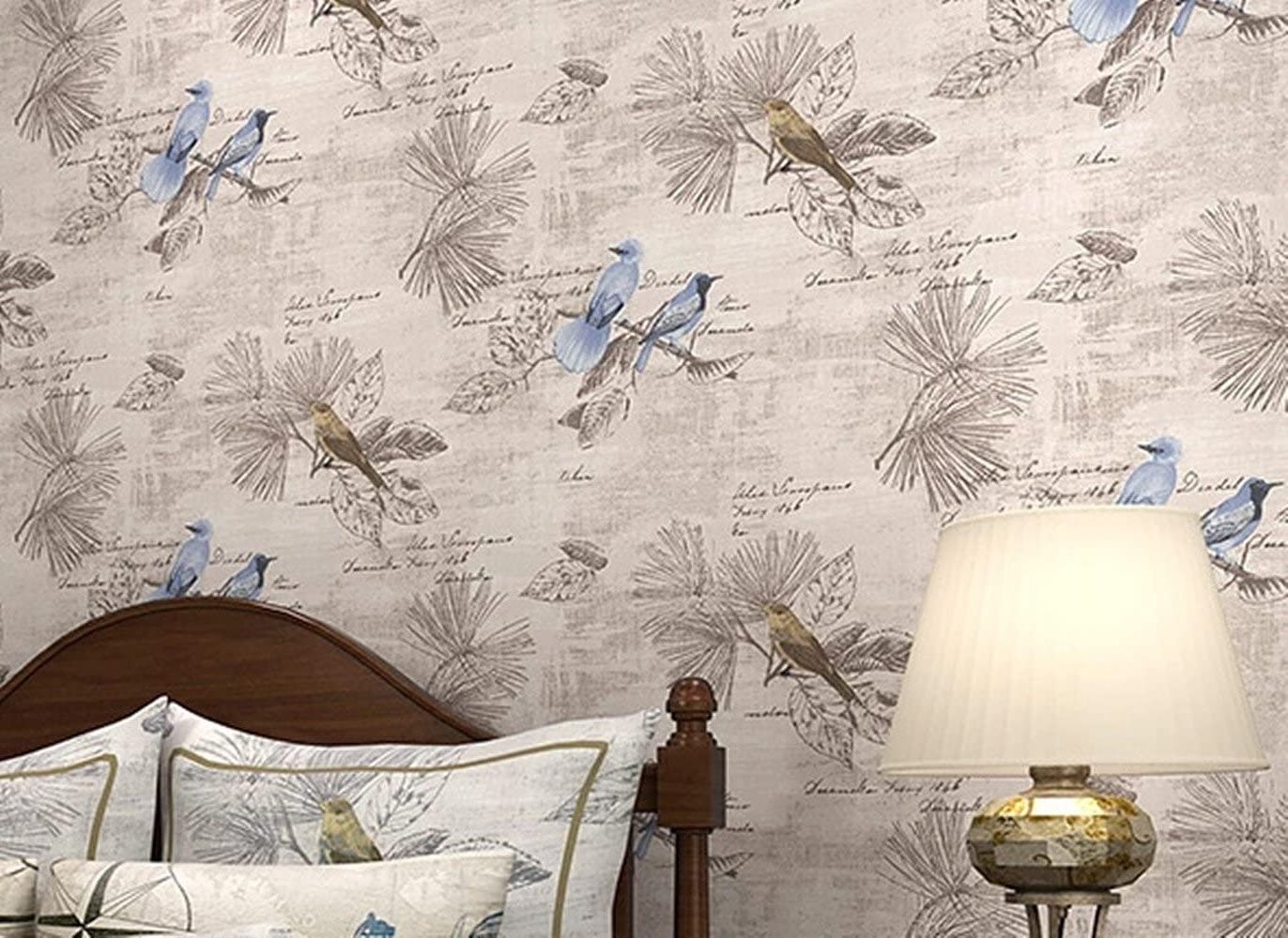 Flower printing home decoration 3d pvc self adhesive vinyl Wallpaper