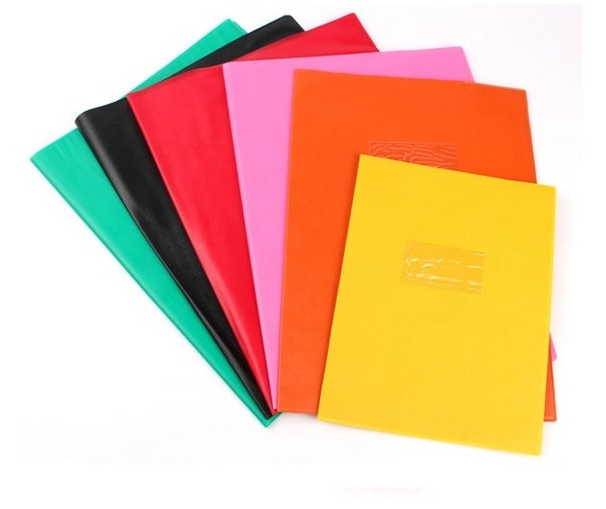 A4 0.18mm Free Samples PVC binding book cover For School