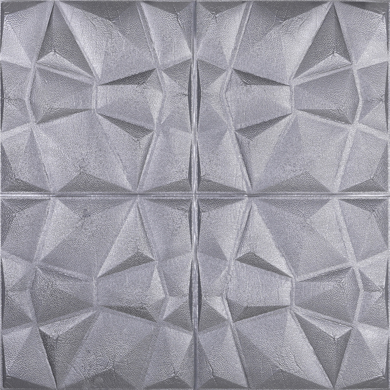 3D texture waterproof self adhesive foam wall panels peel and stick ...