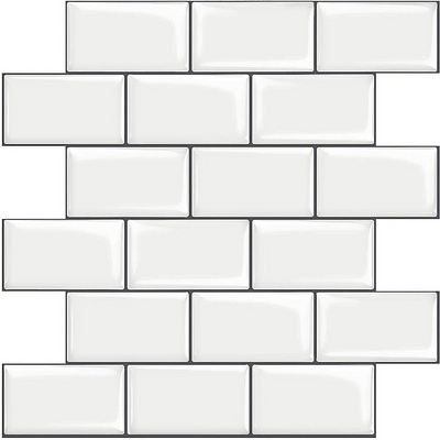 Wholesale Subway Tiles Peel and Stick Backsplash, Marble Look Stick on Tiles Kitchen Backsplash