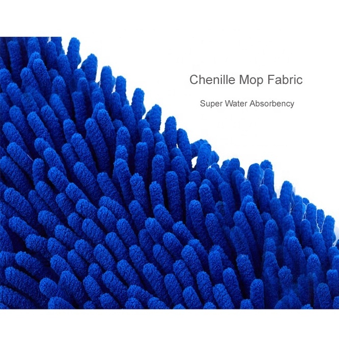 Microfiber Shaggy Chenille Fabric