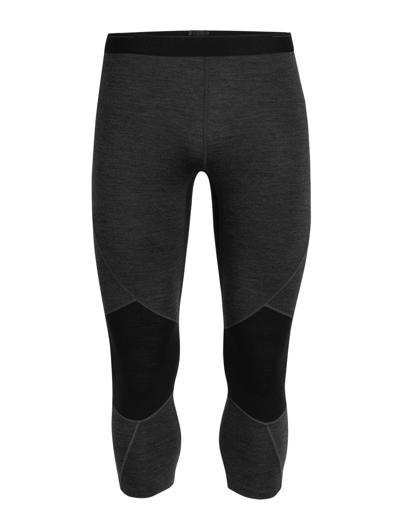 merino wool Skin Tights Thermal Leggings Quick Dry Base Layer Black Long Pants mens Underwear